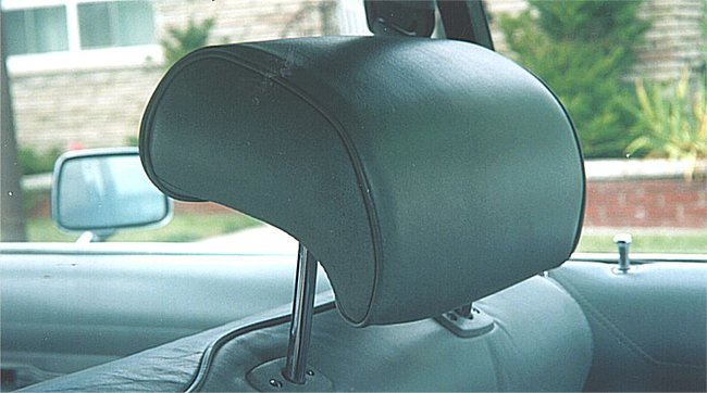 car seat head
